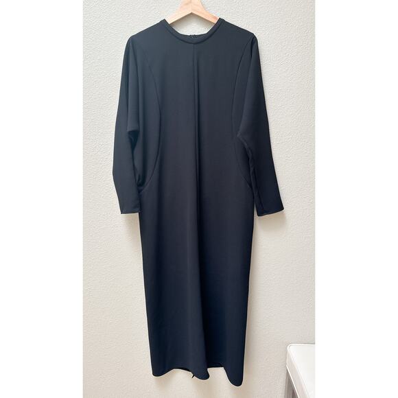 Zara Straight Midi Dress - Picture 4 of 9